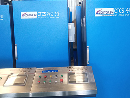 Cold flying saw system